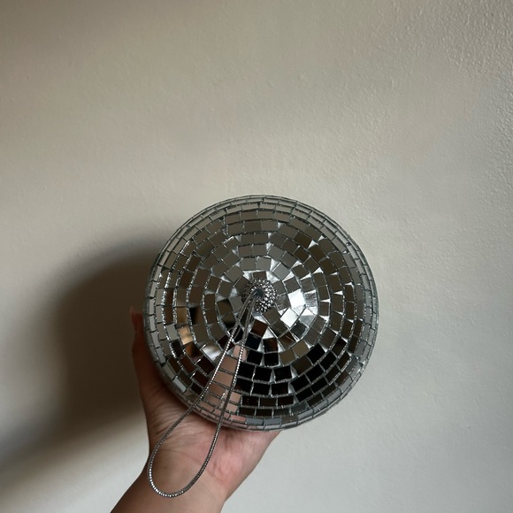 Set of three – 6” Hanging Disco Ball Decor - Picture 2 of 2